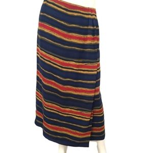 CHAUS Strped Maxi Skirt 16